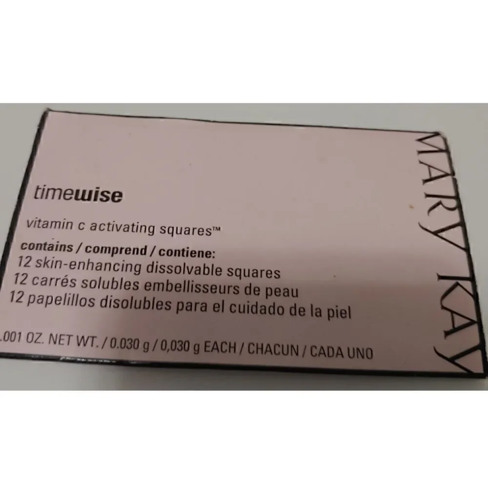 Mary Kay Cosmetics Vitamin C Activating Squares NWOT